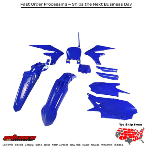 CYCRA Powerflow Full Body Kit Blue Yamaha Yz450f 2018-2022 Yz250f 2019-202...