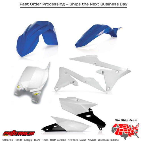 CYCRA 5 Piece Body Kit Oem Color Yamaha Yz250f 2014-2018 Yz450f 2014-2017...