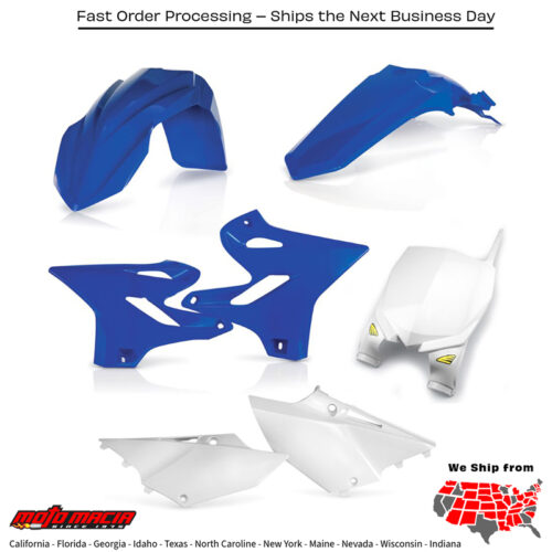 CYCRA 5 Piece Body Kit Oem Color Yamaha Yz250x 2016-2022 Yz125 2015-2021 Y more.