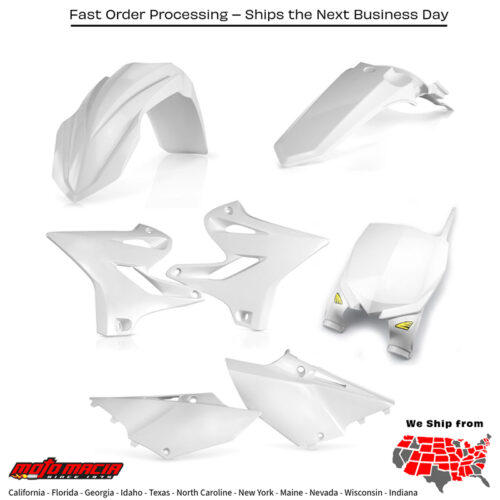 CYCRA 5 Piece Body Kit White Yamaha Yz250x 2016-2022 Yz125 2015-2021 more...