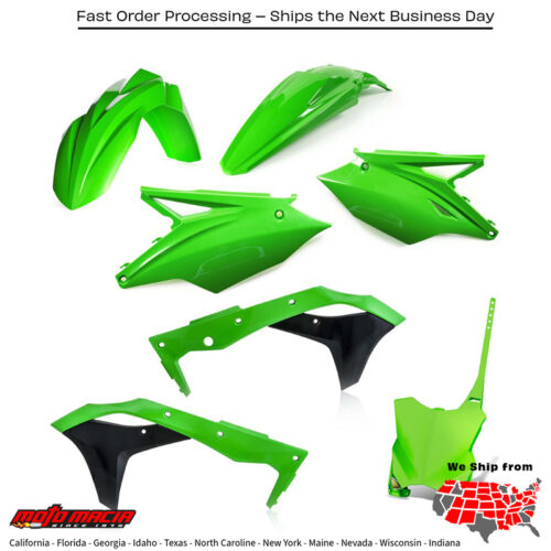 CYCRA 5 Piece Body Kit Oem Color Kawasaki Kx250f 2017-2020...