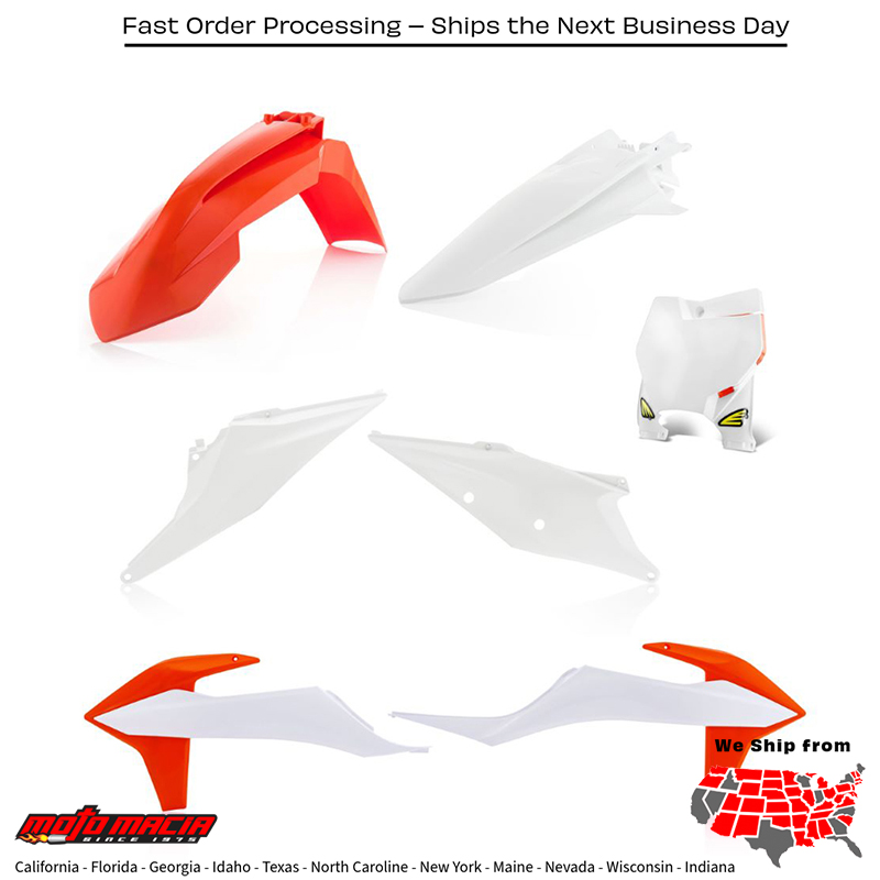 CYCRA 5 Piece Body Kit Oem Color Ktm 450 350 Sx-F 2019-2022...