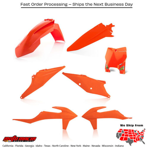 CYCRA 5 Piece Body Kit Orange Ktm 450 350 SX-F 2019-2022 2 more...