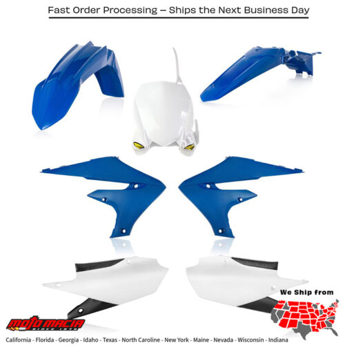 CYCRA 5 Piece Body Kit Oem Color Yamaha Yz450f 2018-2022 Yz250f 2019-2023...