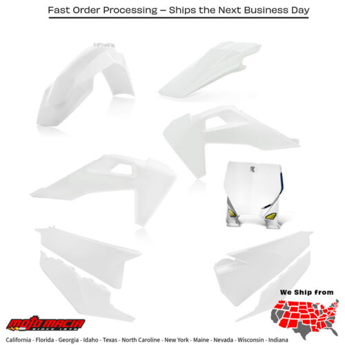 CYCRA 5 Piece Body Kit White Tx 300 2019, Fx 350 2019-202...