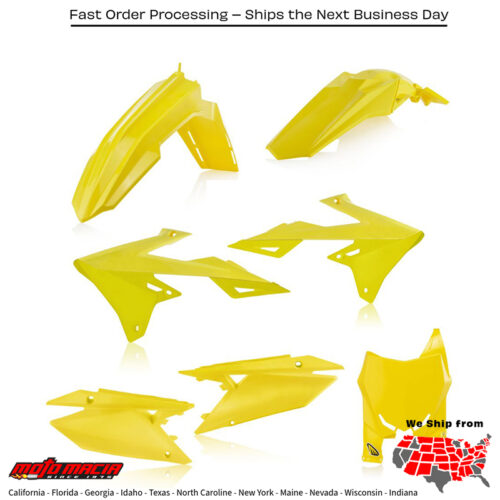 CYCRA 5 Piece Body Kit Yellow Suzuki Rm-Z450 2018-2026 Rm-Z250 2019-2026...
