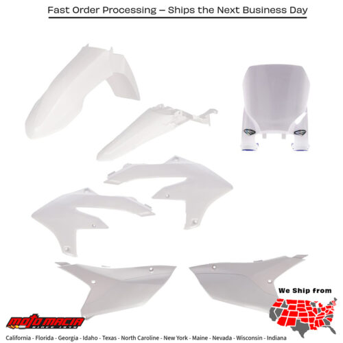 CYCRA 5 Piece Body Kit White Yz450f 2023-2025 Yz250f 2024-2026...