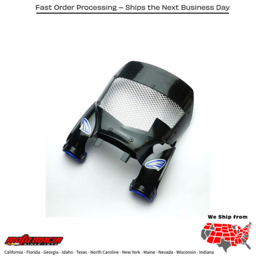 CYCRA Stadium Vented Number Plate Black Yz450f 2023-2025 Yz250f 202...