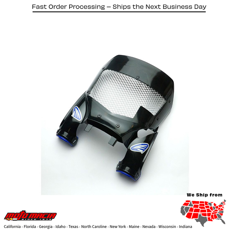 CYCRA Stadium Vented Number Plate Black Yz450f 2023-2025 Yz250f 202...