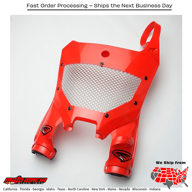 CYCRA Vented Stadium Number Plate Red Crf450rx 2025-2026 Crf250rx 202...