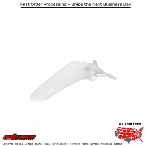 CYCRA Oem Rear Fender White Yamaha Yz125 2022-2026 Yz125x 2023-2026