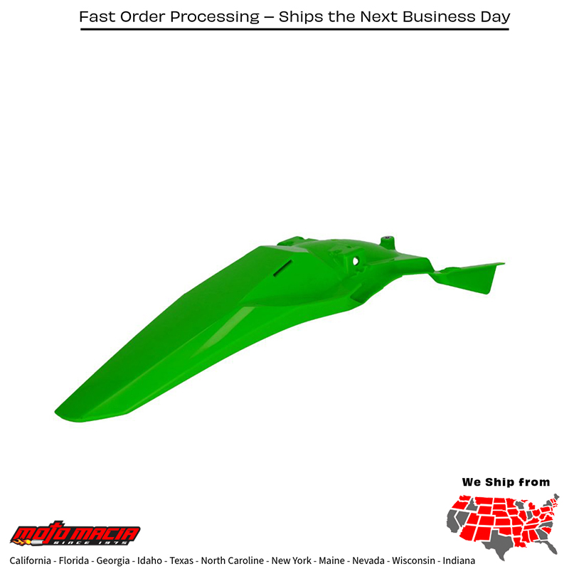 CYCRA Rear Fender Green Kawasaki Kx450f Kx450x 2024-2026...