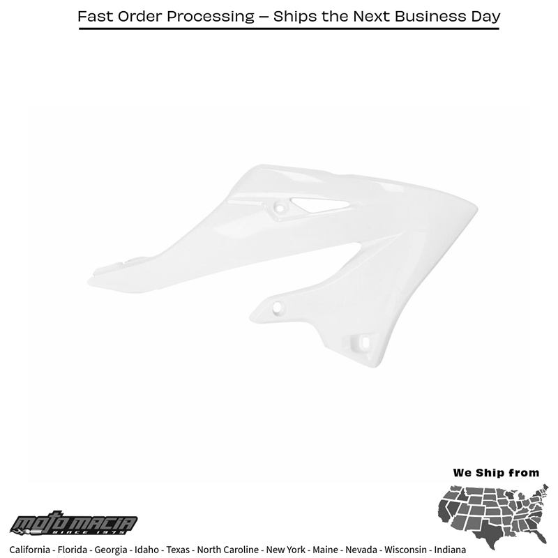 CYCRA Oem Radiator Shrouds White Yz125 2022-2026 Yz250 2022-2026...
