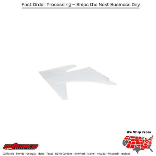 CYCRA Radiator Shrouds White Ktm 250 350 Sx-F 2023-2024...