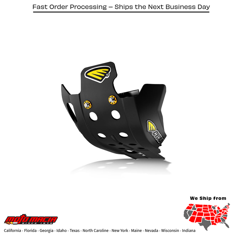 CYCRA Full Armor Skid Plate Black Yamaha Yz250x 2016-2026 Yz250 2005-2024...