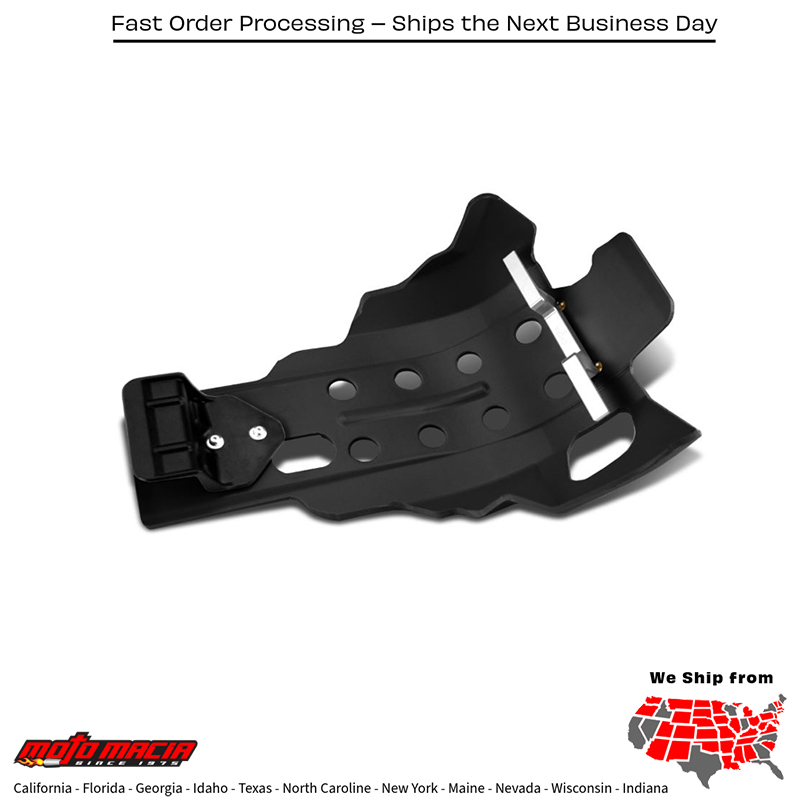 CYCRA Full Armor Skid Plate Black Yamaha Yz250x 2016-2026 Yz250 2005-2024... - Image 2