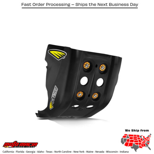 CYCRA Full Armor Skid Plate Black Husqvarna Fx 350 2017-2018 Ktm 350 Xc-F 2016-2