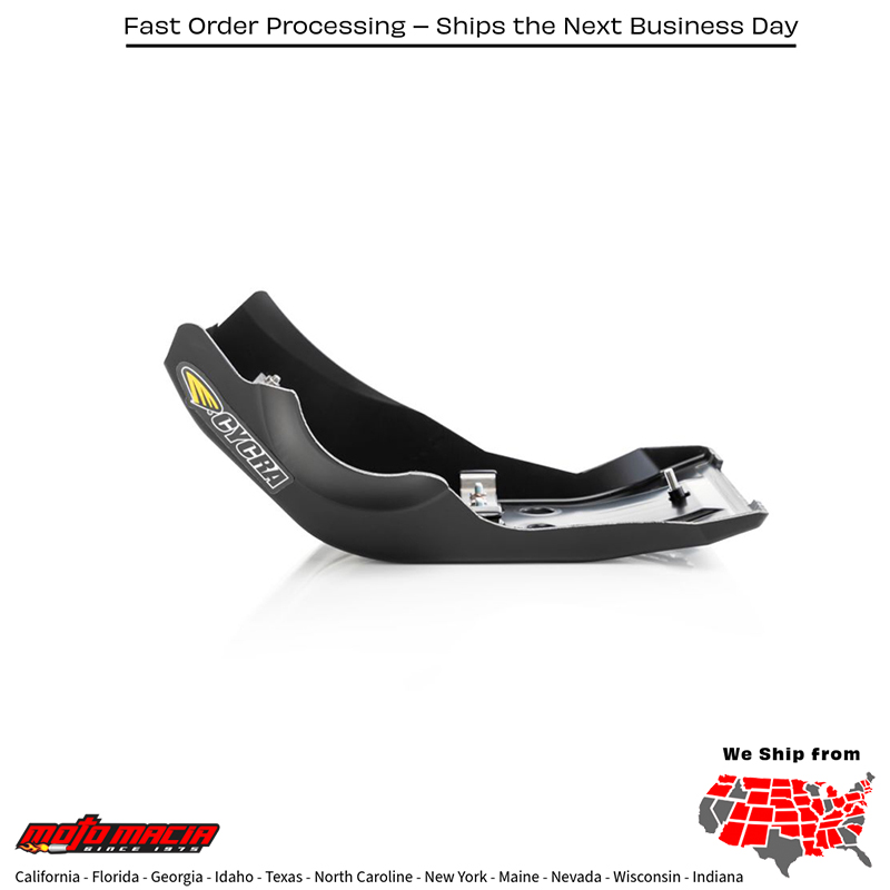 CYCRA Full Armor Skid Plate Black Husqvarna Fx 450 2019-2022 Fc 450 201... - Image 2