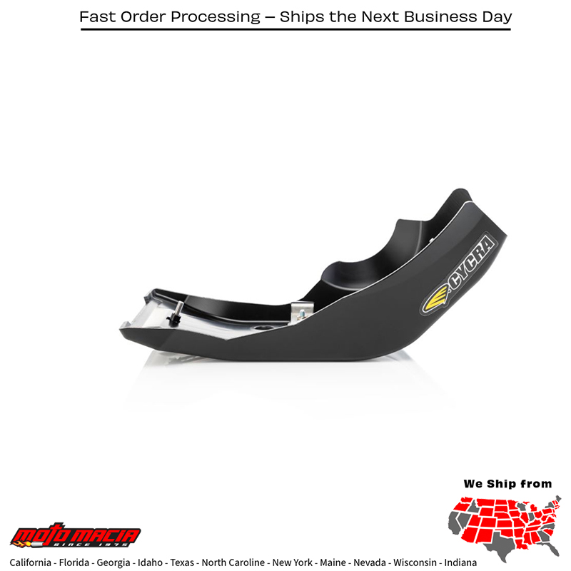 CYCRA Full Armor Skid Plate Black Husqvarna Fx 450 2019-2022 Fc 450 201... - Image 3