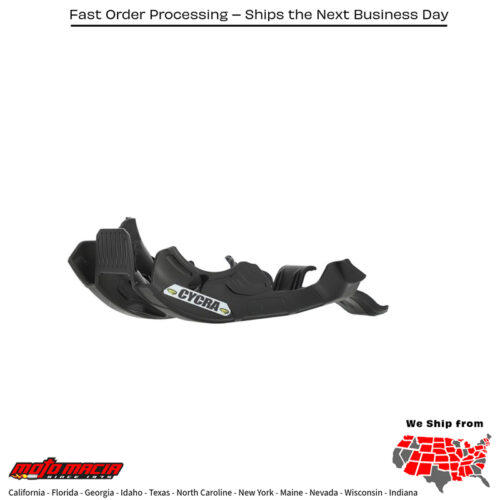 CYCRA Full Armor Skid Plate Black Husqvarna Tc 250 2023-2026 Ktm 250 Sx 2023-202