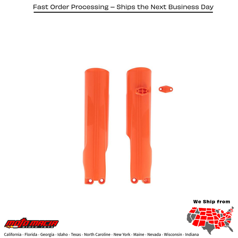 CYCRA Fork Guards Orange Ktm 250 350 450 Sx-F 2023-2026...