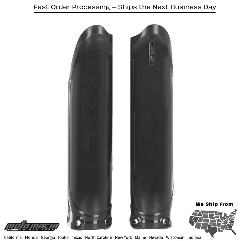 CYCRA Fork Guards Black Yamaha Yz450f 2023-2026 Yz250f 2024-2026 Yz more...