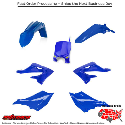 CYCRA 5 Piece Body Kit Blue Yamaha Yz125 Yz250 2022-2026...