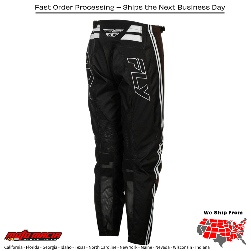 Youth F-16 Raze Pants Black/Red/White Size - Image 3