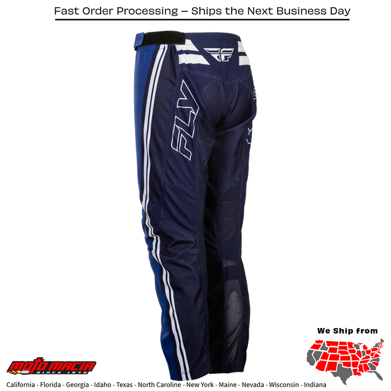 Youth F-16 Raze Pants Navy/Blue/White Size - Image 2