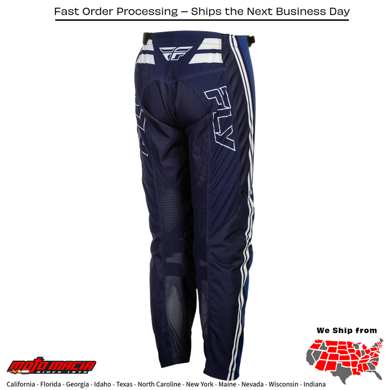 Youth F-16 Raze Pants Navy/Blue/White Size - Image 3