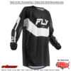 Yth Kinetic Mesh Jersey Black/White