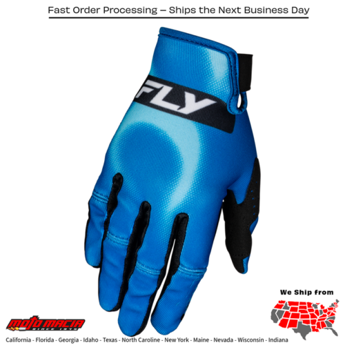 Youth Kinetic Torch Gloves Light Blue/Blue