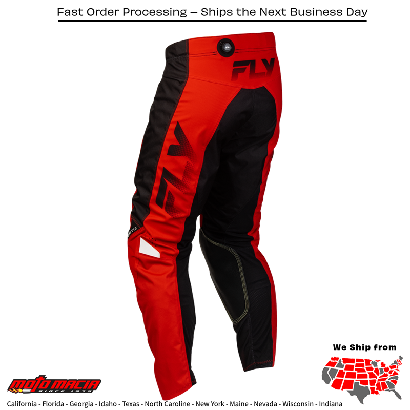 El título completo sería: "Kinetic Fade Pants Red/Black/White Sz" - Image 2