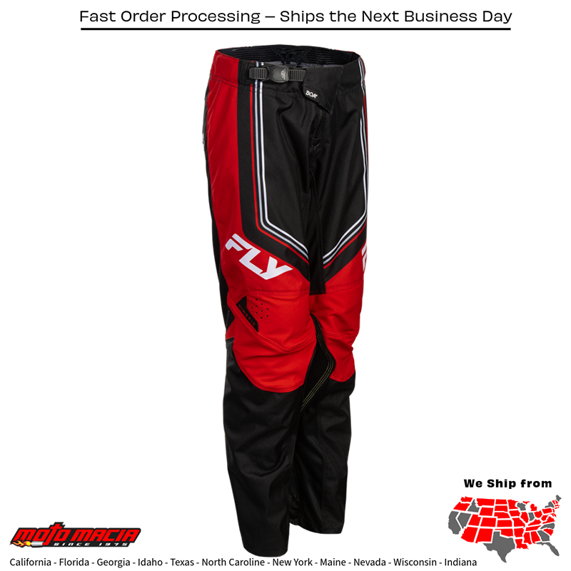 Youth Kinetic Dbk Pants Black/Red/White Sz