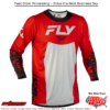 Lite Flake Jersey Red/Grey/Black