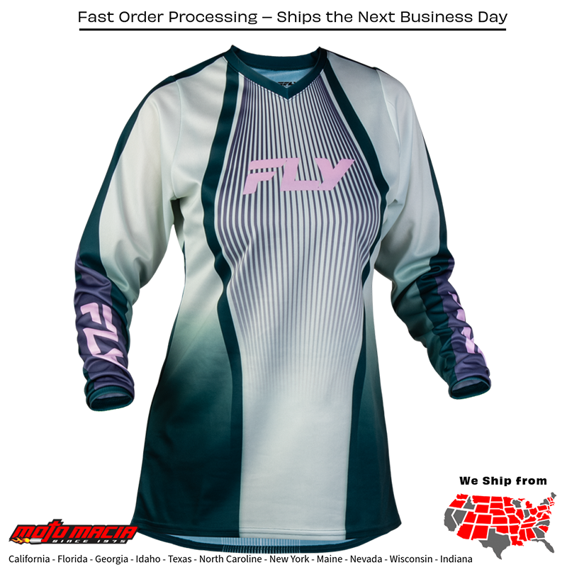 El título completo sería: Women's F-16 Lift Jersey Green/Purple/Pink