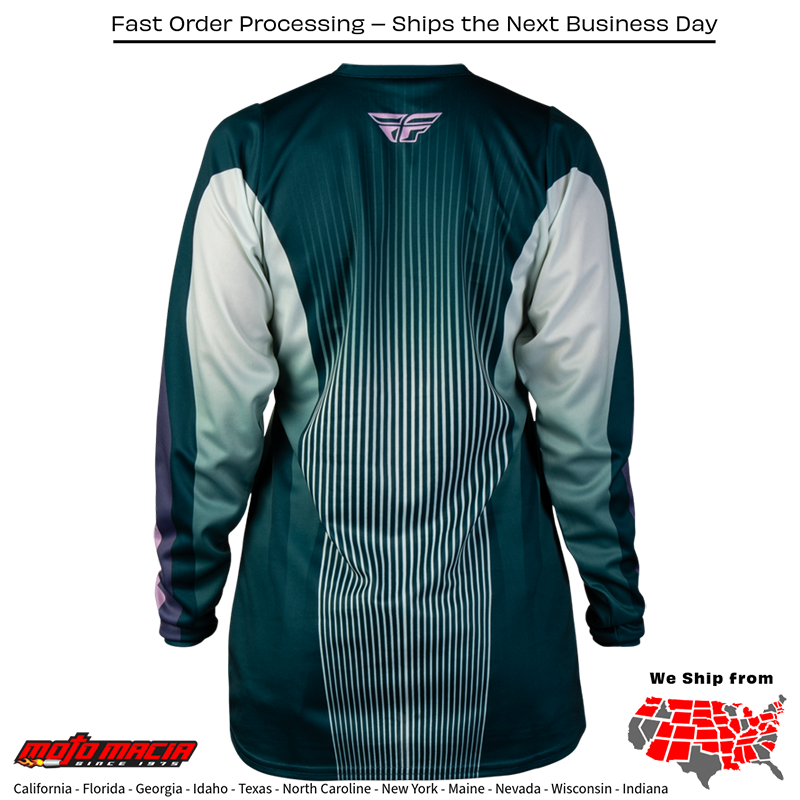 El título completo sería: Women's F-16 Lift Jersey Green/Purple/Pink - Image 2