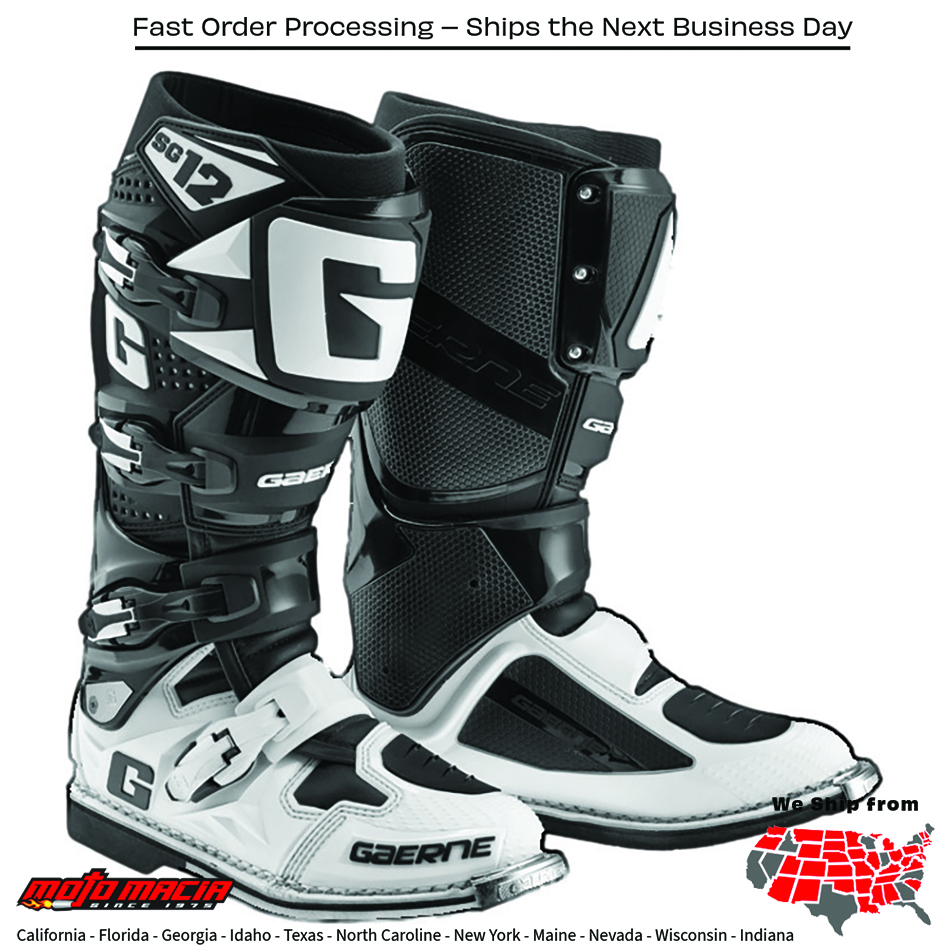 Gaerne Boot Sg12 Boots Black/White
