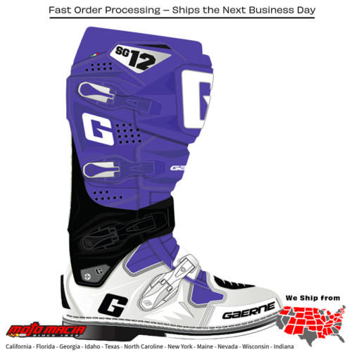 GAERNE SG12 LE BOOT PURPLE/BLACK