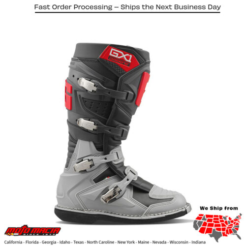 GX1 Boots Anthracite/Grey/Red