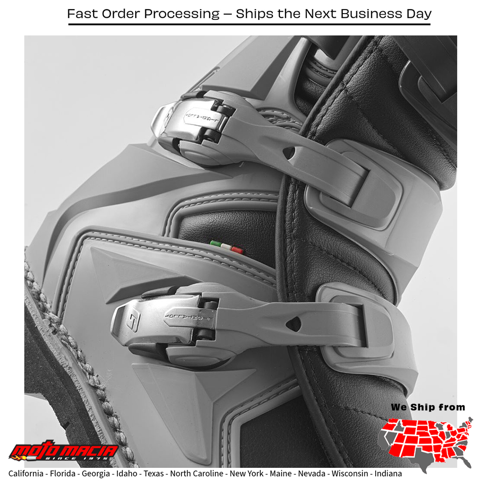 GX1 Boots Anthracite/Grey/Red - Image 4
