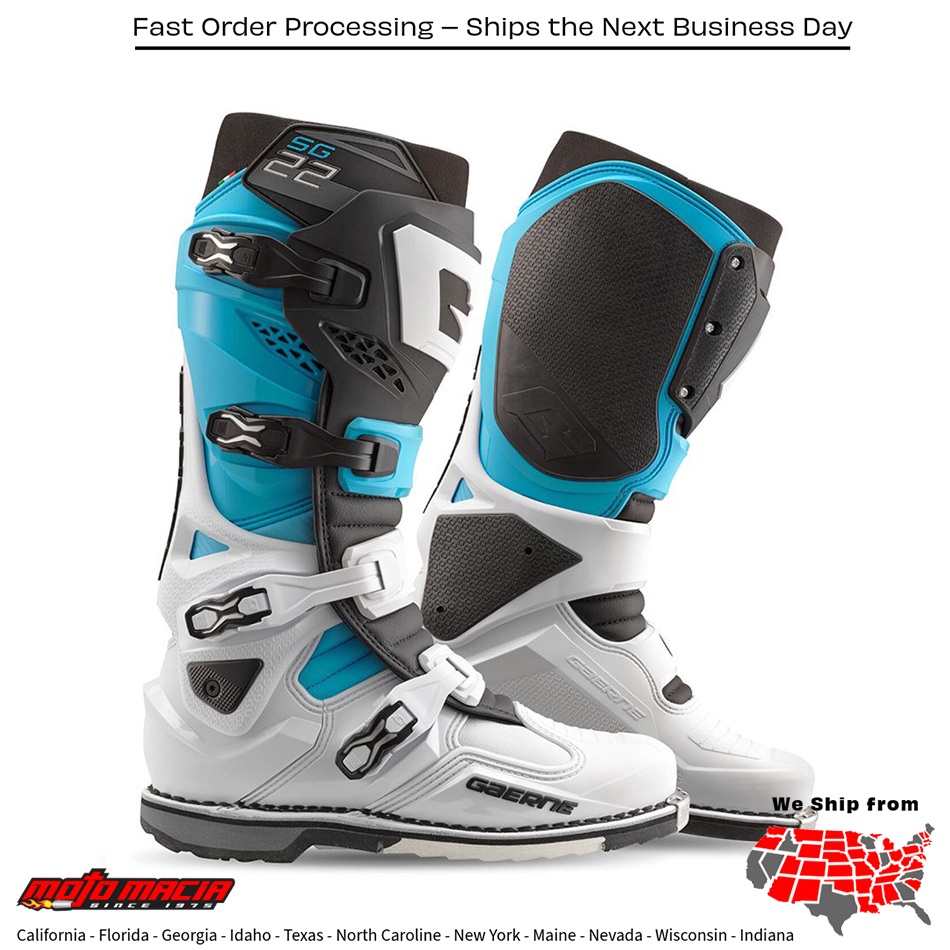 Gaerne Boot SG22 Boots Le White/Black/Light