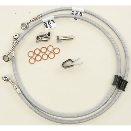 GBRAKES 2 LINE FRONT BRAKE LINE KIT Kawasaki Ninja ZX-10R 2016-2018...