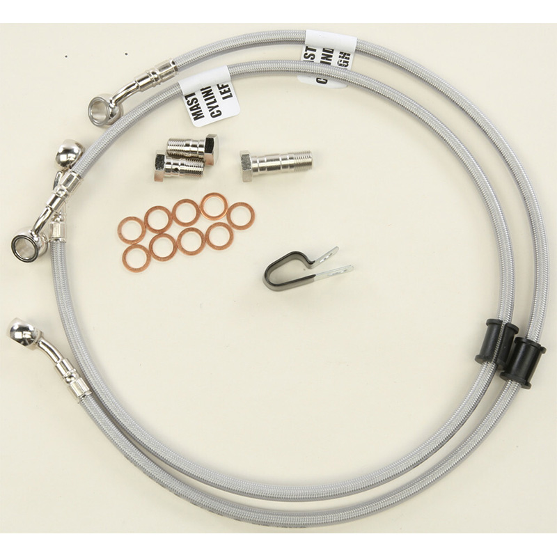 GBRAKES 2 LINE FRONT BRAKE LINE KIT Kawasaki Ninja ZX-10R 2016-2018...