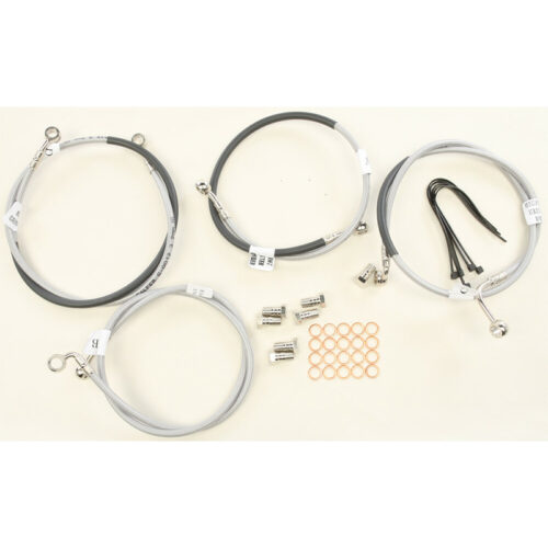 GBRAKES 2 LINE FRONT BRAKELINE KIT KTM RC 390 2016-2017...
