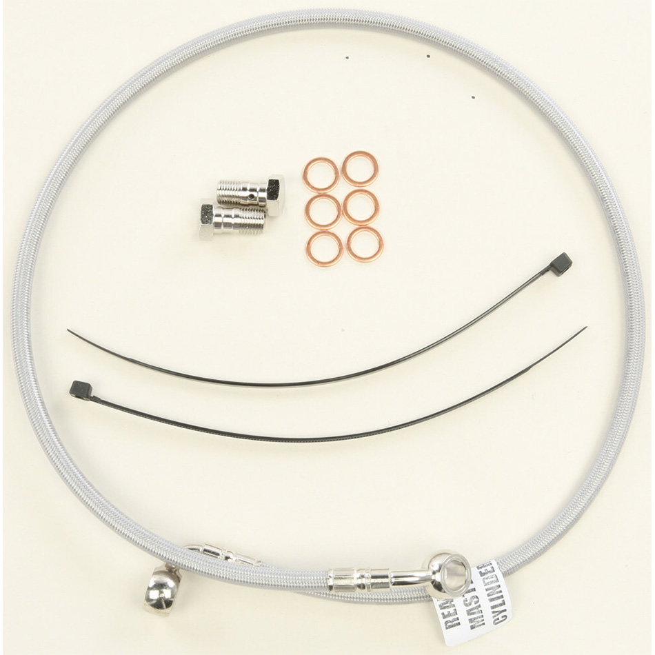 GBRAKES BRAKELINE STAINLESS STEEL CABLE REAR KTM RC 390 2016-2017...