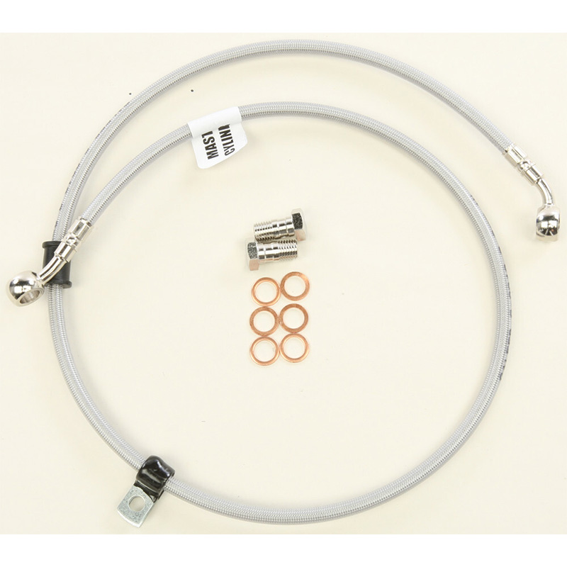 GBRAKES 2 LINE FRONT BRAKE LINE KIT Yamaha XVS95C Bolt 2014-2018 XVS...
