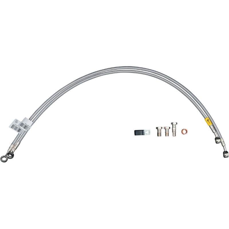 GBRAKES 2 LINE FRONT BRAKELINE KIT Honda CRF1000L Africa Twin 2016-2017...