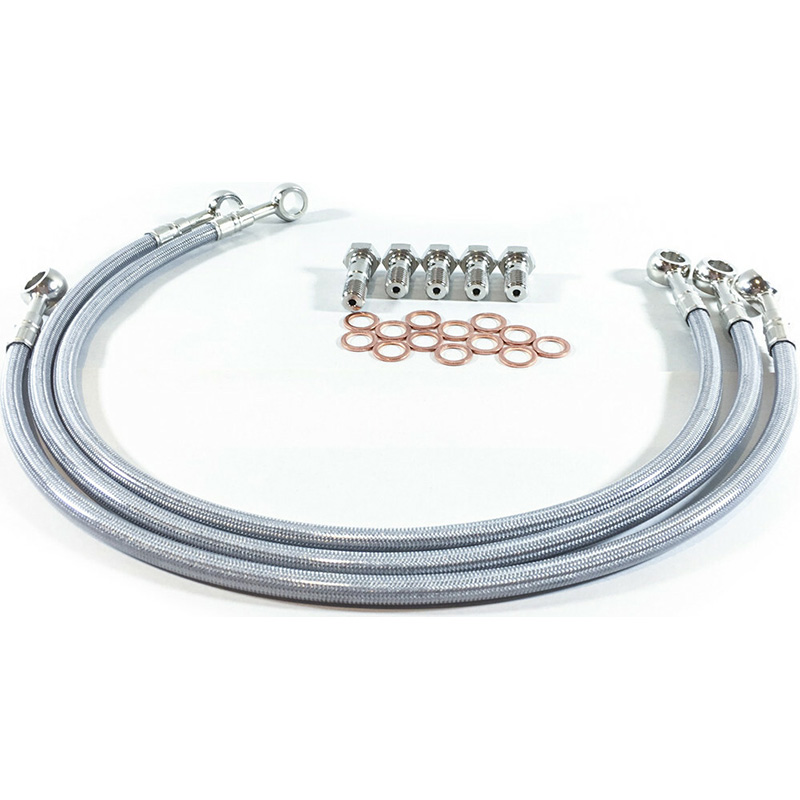 GBRAKES BRAKE LINE FRONT Yamaha YXR450F Rhino 450 2006-2008 YXR660F...