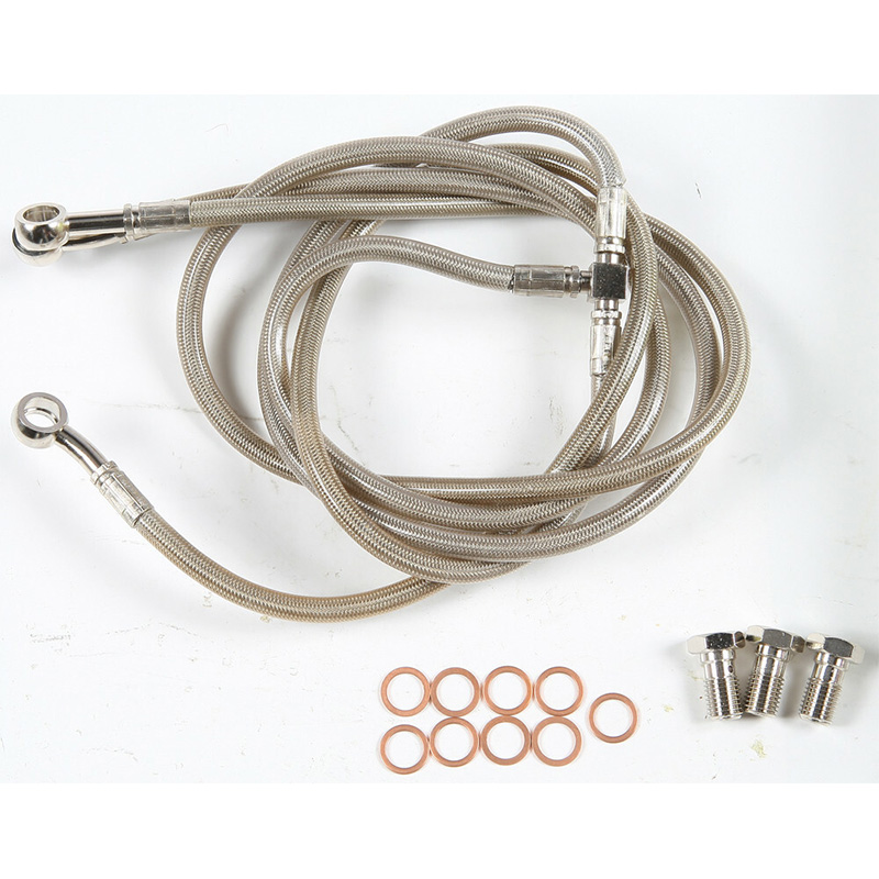 GBRAKES 3 LINE BRAKE LINE KIT Yamaha YFS200 Blaster 2003-2006...